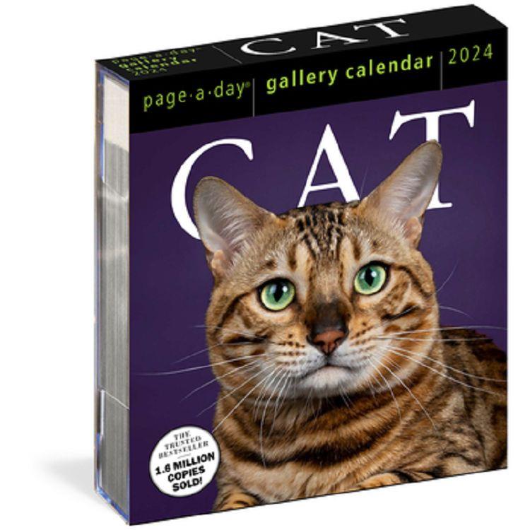 Cat PageADay Gallery Calendar 2024 PChome 24h書店