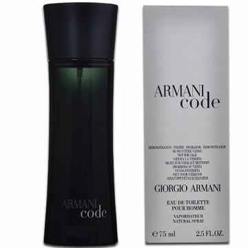 GIORGIO ARMANI 亞曼尼黑色密碼男性淡香水75ml-Tester包裝- PChome 24h購物