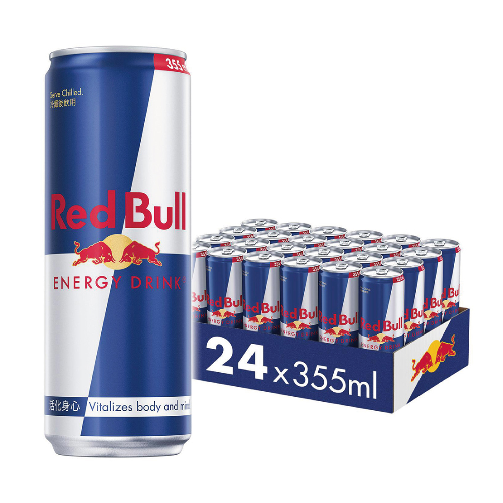 Red Bull 紅牛能量飲料355ml 24罐 箱 Pchome 24h購物