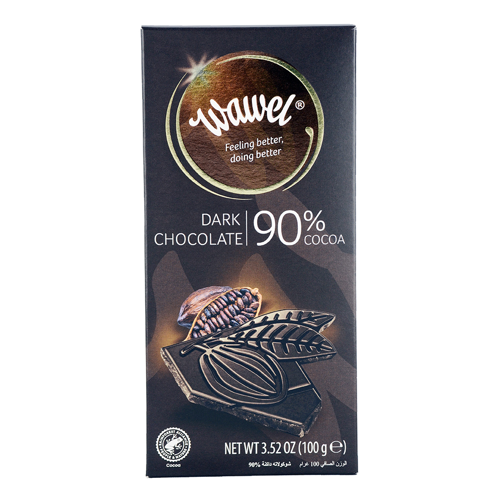 瓦維爾90 純黑巧克力 100g Pchome 24h購物