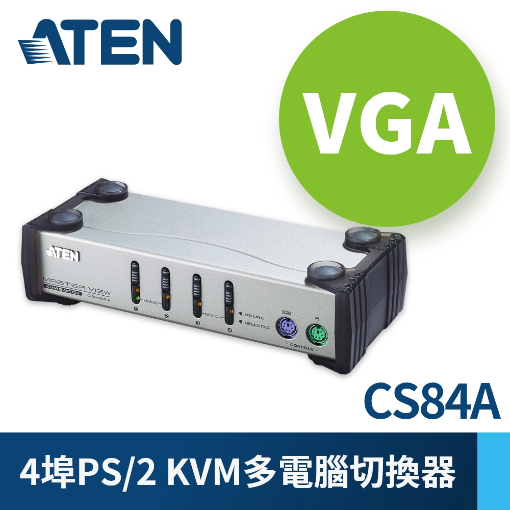 ATEN KVMスイッチ 2ポート PS USB VGA CS82U - 4