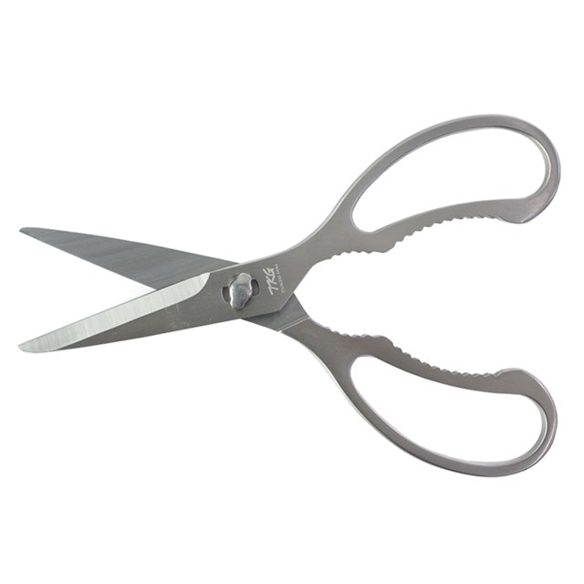 日本遠藤商事tkg商用刀片可拆式190mm廚房剪刀多功能剪 全不鏽鋼 可洗碗機洗 料理剪刀食物剪刀 Pchome 24h購物