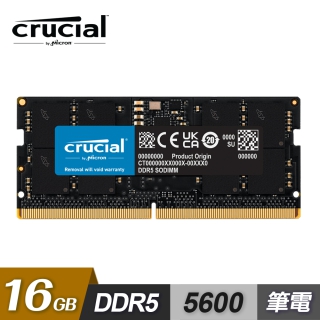 Micron 美光Crucial NB-DDR5 5600/ 32G 筆記型記憶體- PChome 24h購物