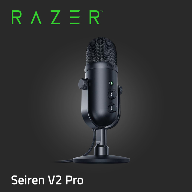 Razer Seiren V2 Pro 魔音海妖V2 Pro 麥克風- PChome 24h購物