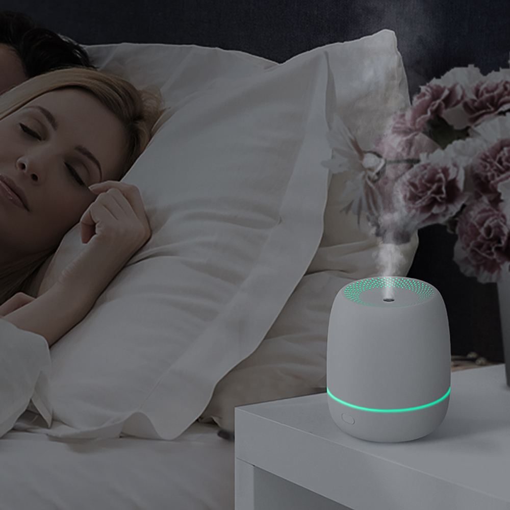 【Les nez】Ultrasonic Aurora Aroma Water Oxygen Machine (four colors in total) - Fragrances - Other Materials Pink