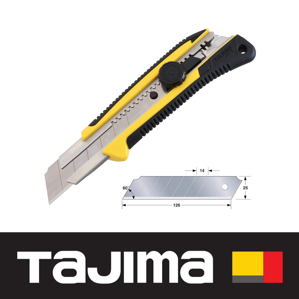 日本田島tajima 美工刀lc 661 重力型 螺旋固定 Pchome 24h購物