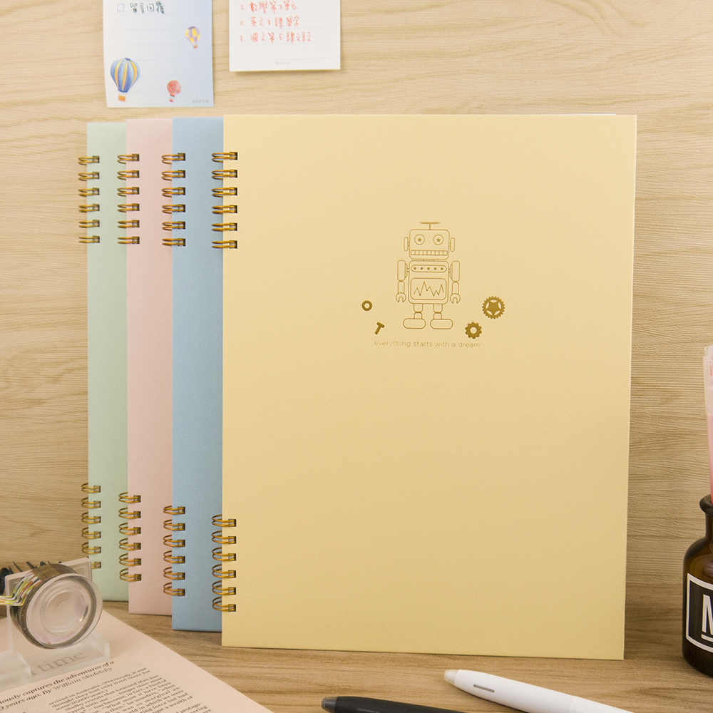 16k機器人系列線圈筆記本 Pchome 24h購物