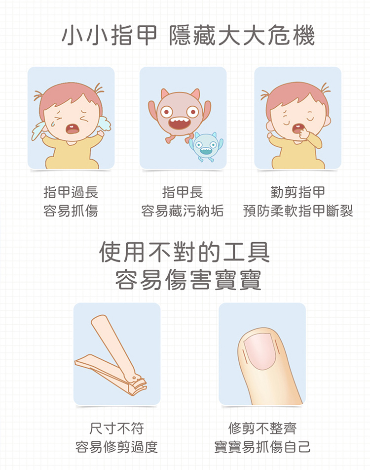 貝親 Pigeon - 新生嬰兒指甲剪-0個月起