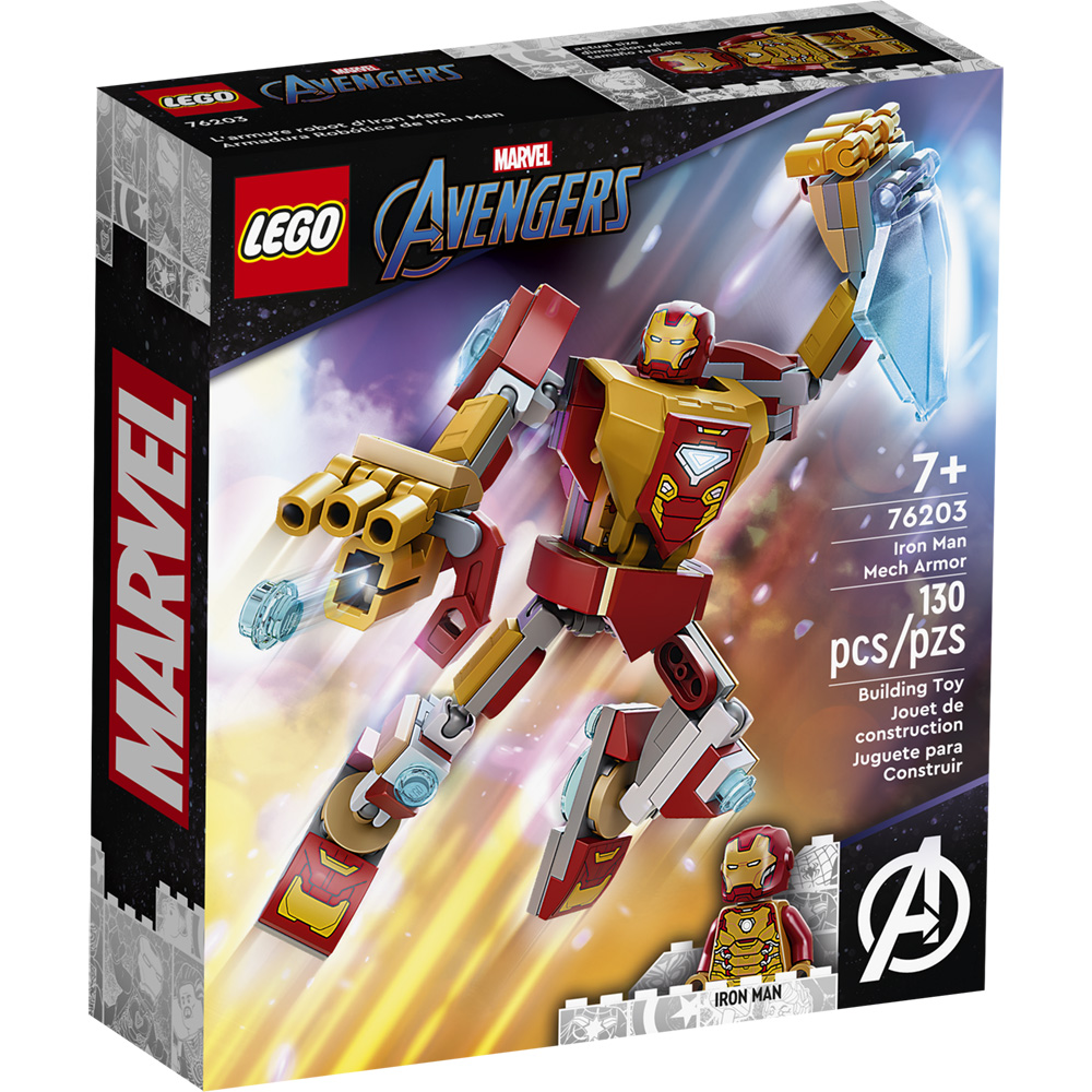 樂高積木 LEGO《 LT76203 》202201 超級英雄系列 - Iron Man Mech Armor