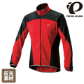 【PEARL iZUMi】日本進口 輕量防風透濕伸縮口袋型風衣 2300-5 黑紅