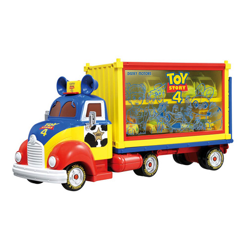 迪士尼小汽車玩具總動員4 收納車 Pchome 24h購物