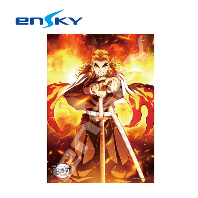 日本正版 鬼滅之刃煉獄杏壽郎拼圖500片日本製劇場版無限列車篇ensky Pchome 24h購物