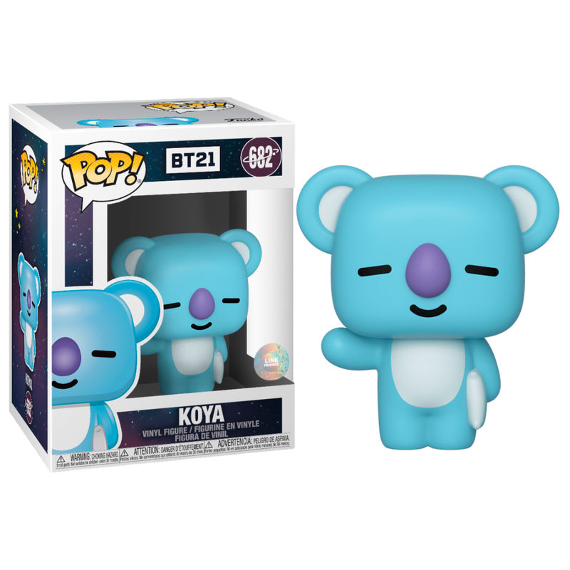 Funko Pop 動畫bt21 防彈少年團共7款可選 Pchome 24h購物