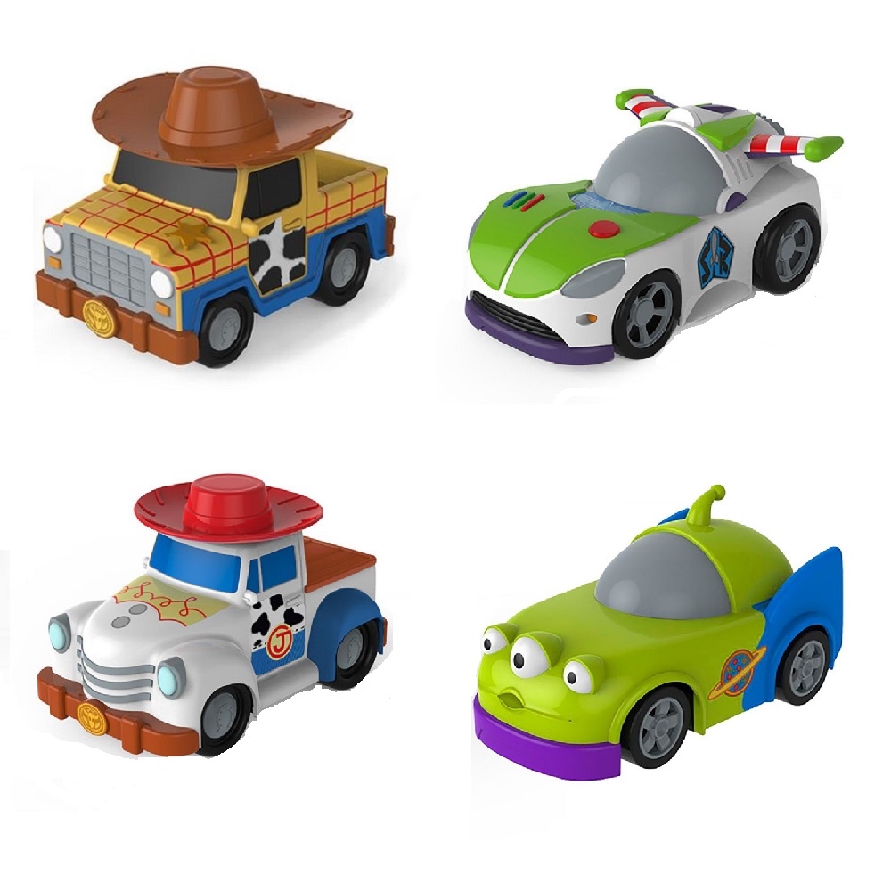 玩具總動員4 角色造型小車共4款可選 Pchome 24h購物