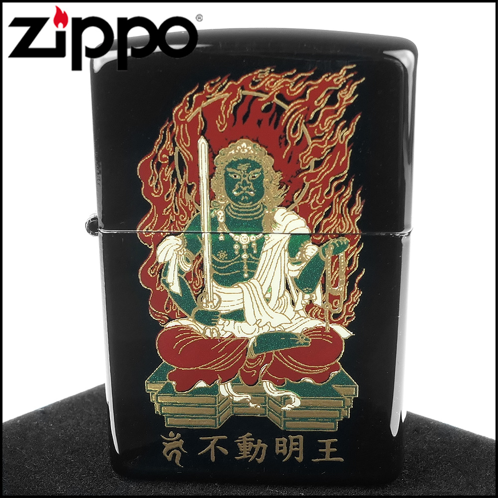 Zippo 日系 本金蒔繪 不動明王 傳統工藝加工打火機 Pchome 24h購物