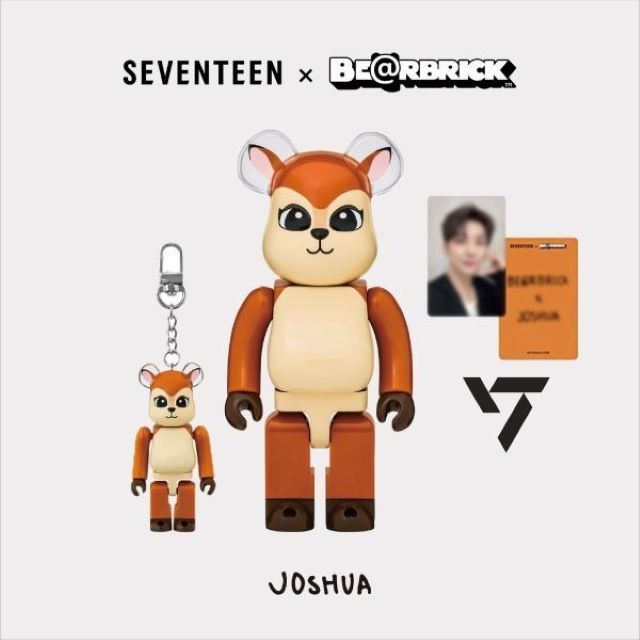 Be@rbrick 庫柏力克熊BE@RBRICK X SEVENTEEN 李碩珉DK 400%+100% 限量