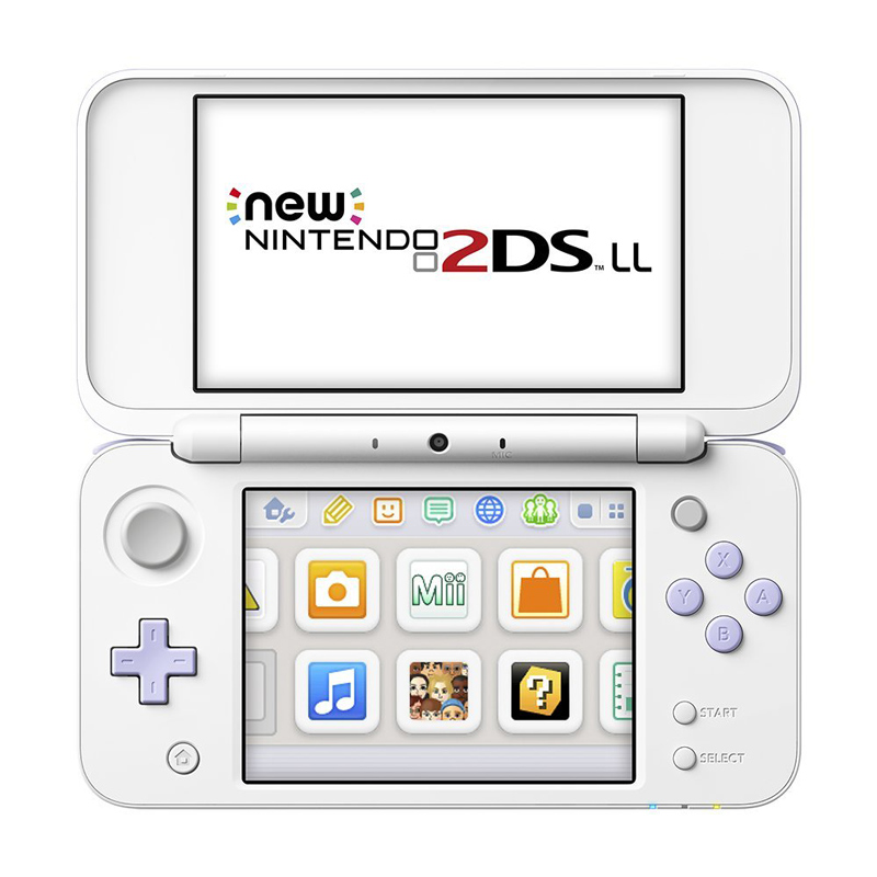 任天堂new Nintendo 2ds Ll 主機 白 薰衣紫 Pchome 24h購物