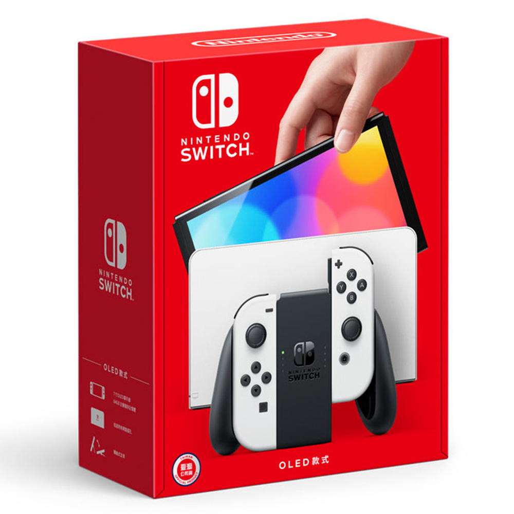 任天堂Nintendo Switch（OLED款式）白色台灣公司貨- PChome 24h購物