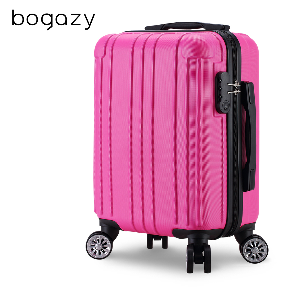 Bogazy 繽紛亮彩18吋國旅首選行李箱廉航款登機箱 甜蜜桃 Pchome 線上購物