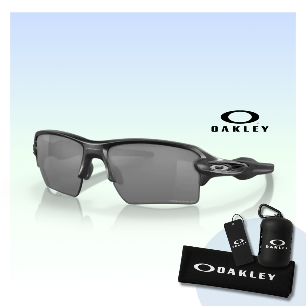 OAKLEY 奧克利Flak 2.0 亞洲版運動偏光太陽眼鏡(OO9271-26 Prizm black