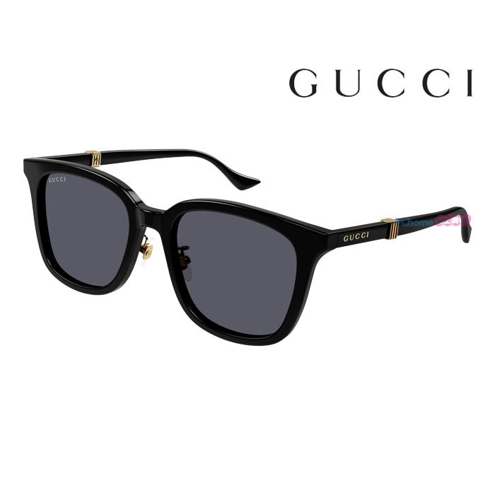 GUCCI 古馳方形膠框太陽眼鏡(GG0417SK-001 WEB系列) - PChome 24h購物