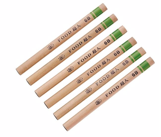 兒童分齡大三角鉛筆6b Food超人 Pchome 24h書店