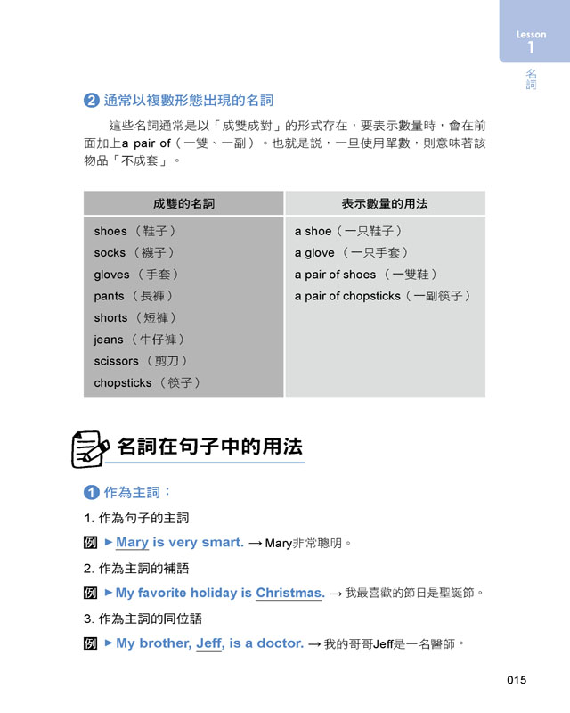 圖解第一本真的學得會的英文文法書 豪華修訂版 Pchome 24h書店