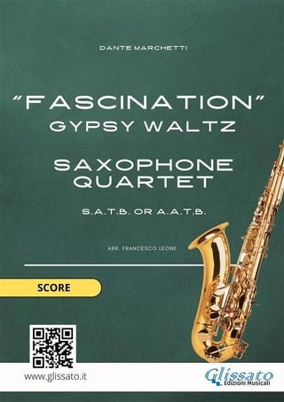 Saxophone Quartet "Fascination" (score s.a.t.b.)(Kobo/電子書)