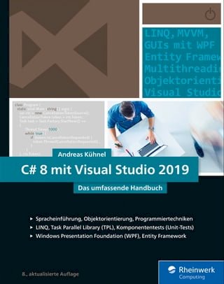 C# 8 mit Visual Studio 2019(Kobo/電子書)