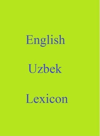 English Uzbek Lexicon(Kobo/電子書)