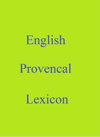 English Provencal Lexicon(Kobo/電子書)
