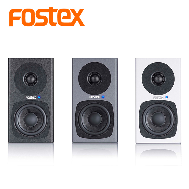 FOSTEX PM0.3 主動式監聽喇叭一對黑白雙色款- PChome 24h購物