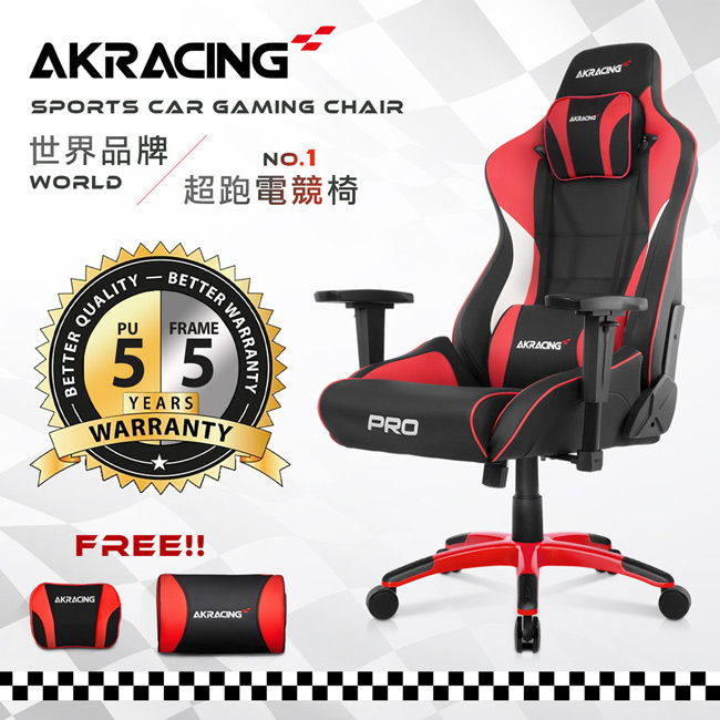 AKRACING超跑賽車椅-GT05 Whirlwind - PChome 24h購物