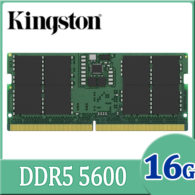 Kingston 金士頓DDR5 5600 32GB 筆記型記憶體(KVR56S46BD8-32