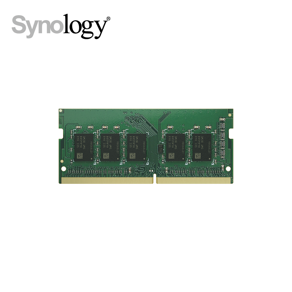 Synology 群暉科技D4ES01 DDR4 2666 16GB ECC SO-DIMM 伺服器記憶體