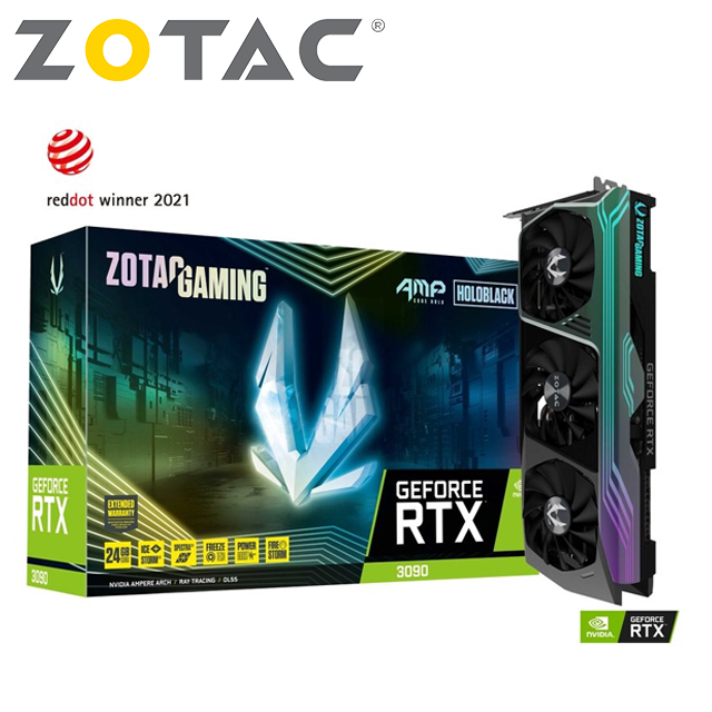 【ZOTAC】索泰 GAMING GeForce RTX 3090 AMP Core Holo