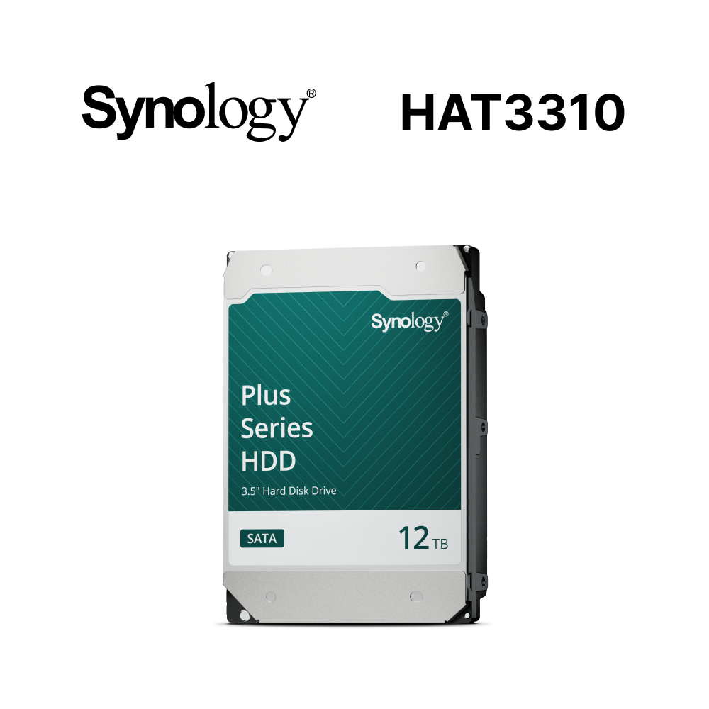 外付けハードディスク・ドライブ Synology HDD HAT3310-16TB Plus Series 3.5