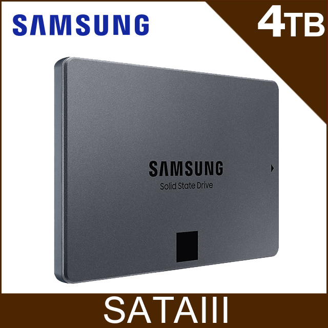 SAMSUNG 三星870 QVO 4TB 2.5吋SATAIII 固態硬碟(MZ-77Q4T0BW) - PChome 24h購物