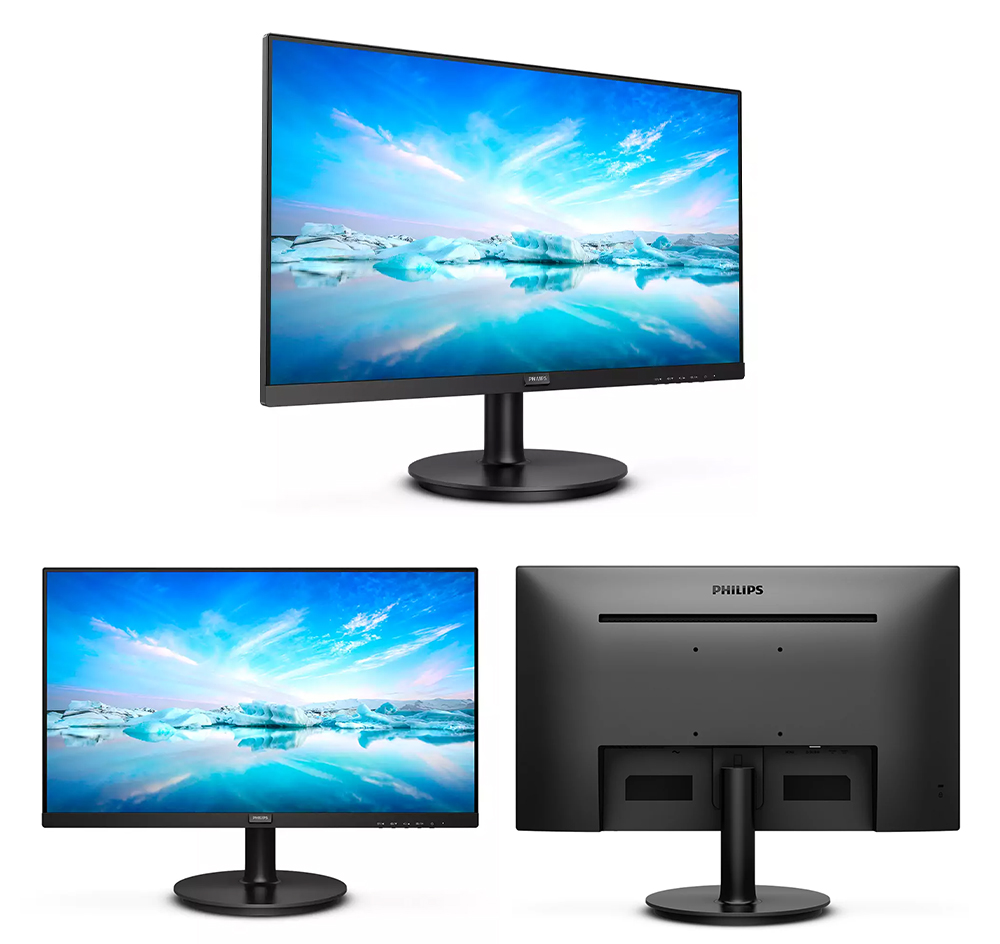 飛利浦 PHILIPS 271V8LA 27吋 液晶螢幕 廣視角 窄邊框 低藍光/不閃屏  VGA/HDMI 內建喇叭