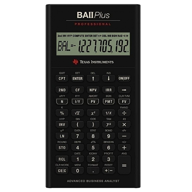 セール品 Texas Instruments その他 BA II Plus Plus 関数電卓 Texas