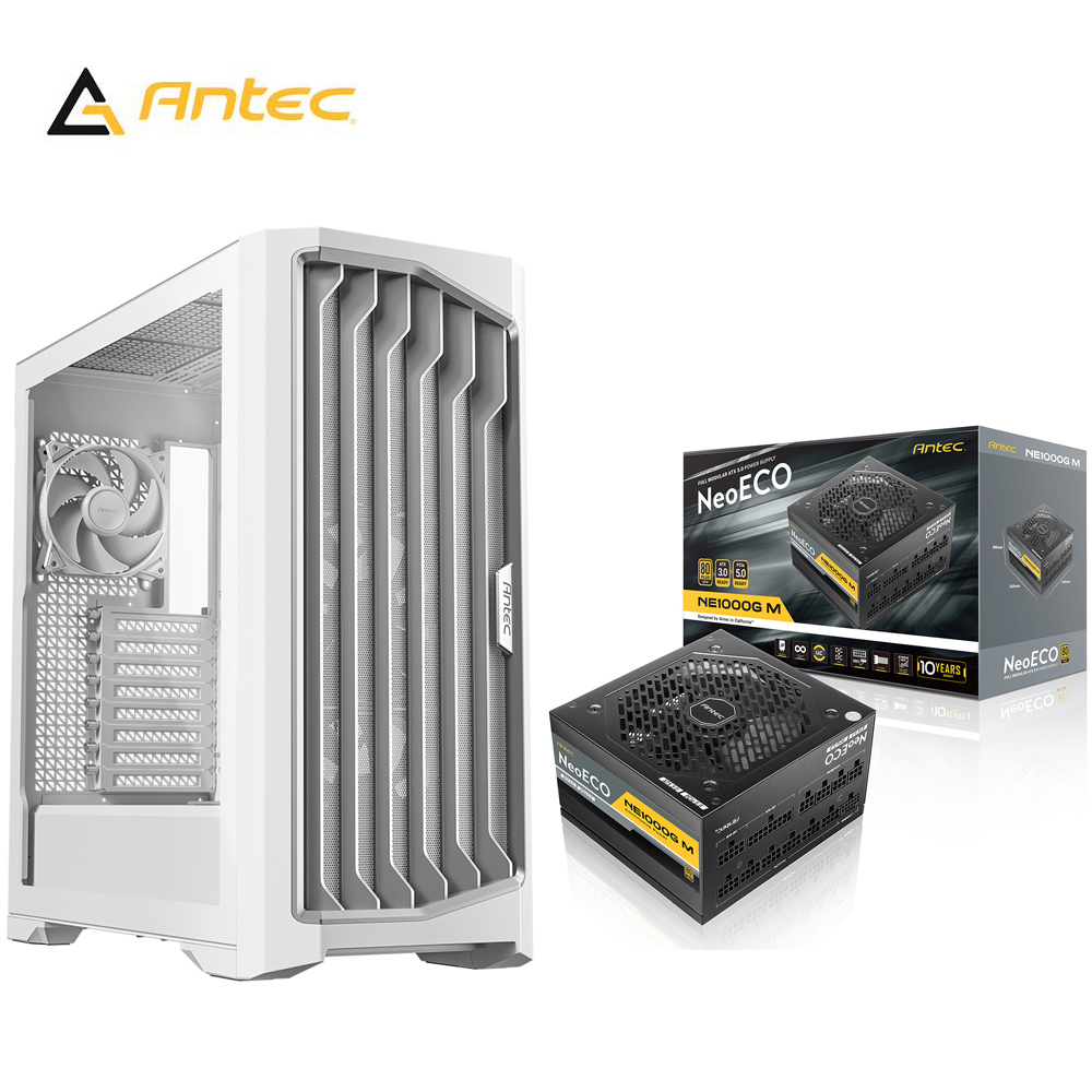 Antec NE1000G 眠*形様 Antec NeoECO NE1000G M 1000W電源 M WHITE ATX3.0
