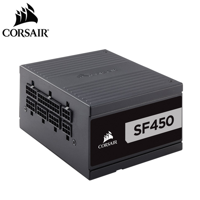 Corsair海盜船 SF系列 SF450/80 Plus 白金牌/全模組/450W/7年保