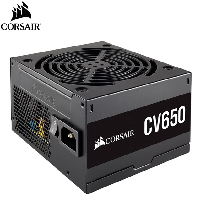 Corsair海盜船 CV650 80Plus銅牌認證 電源供應器