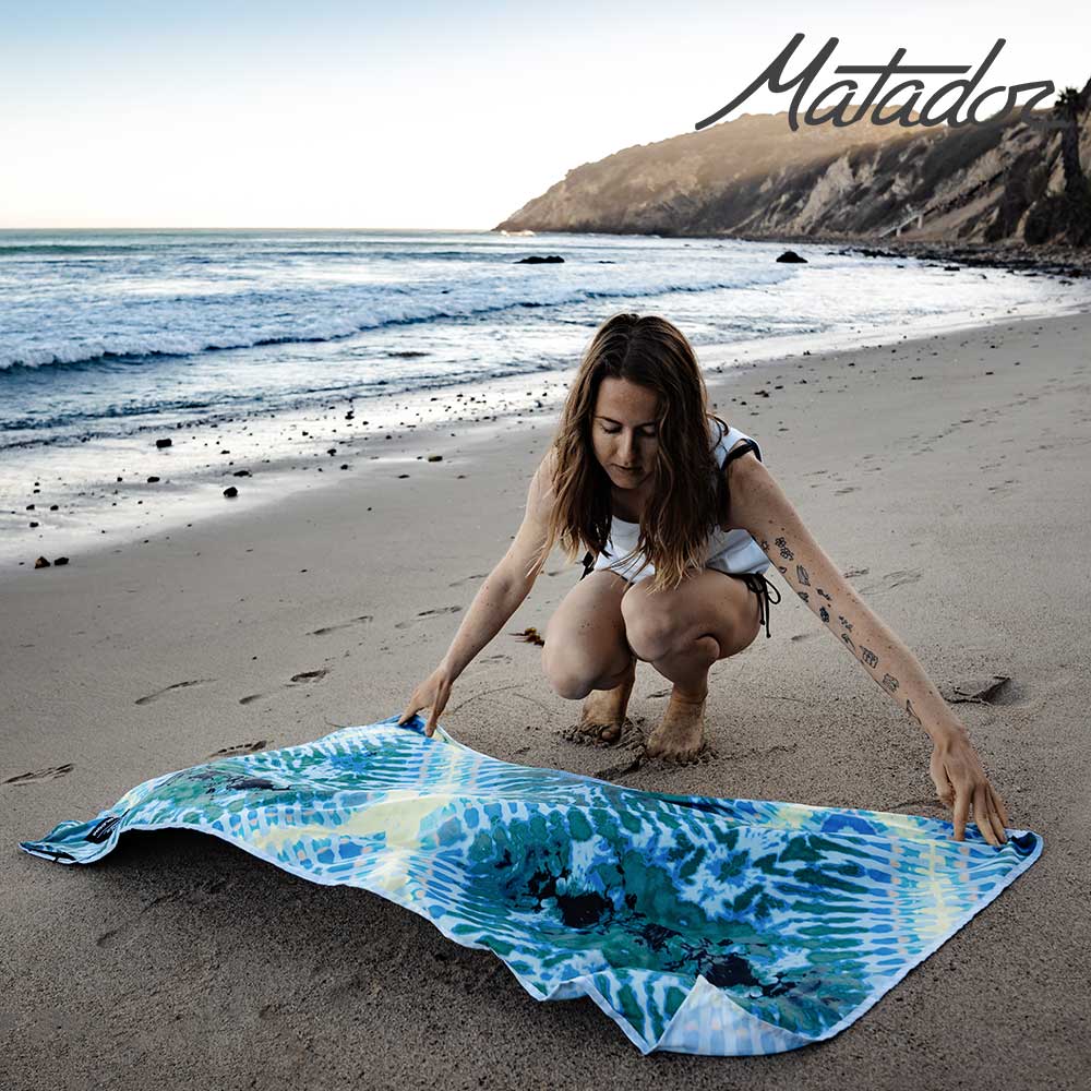 Matador x Volcom 鬥牛士Packable Beach Towel 超輕量速乾沙灘墊-2色可