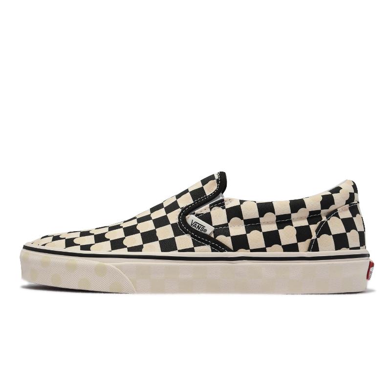 Vans 休閒鞋Classic Slip On 情侶男女鞋懶人鞋UV變色棋盤格紋好穿脫白黑VN0A33TB45R - PChome 24h購物