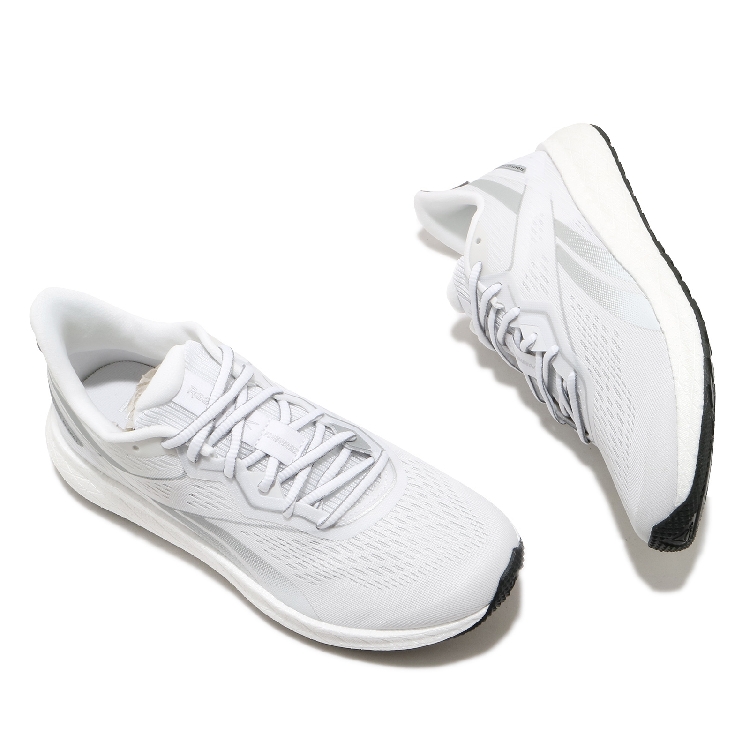 Reebok 慢跑鞋Forever Floatride 女鞋輕量透氣舒適避震路跑反光白銀FV6466 - PChome 24h購物
