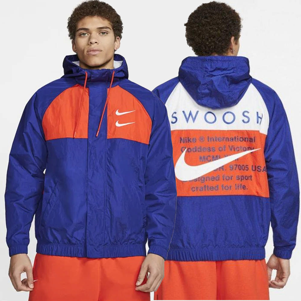 nike m nsw swoosh jkt hd wvn