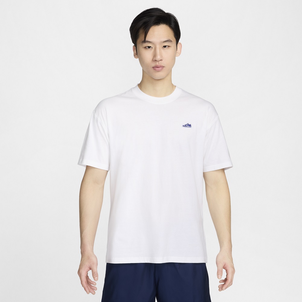 NIKE 耐吉AS M NSW TEE CLUB MAX 男短袖上衣白色-FV0376100