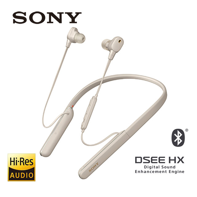 SONY 降噪無線藍牙頸掛式耳機WI-1000XM2 鉑金銀- PChome 24h購物