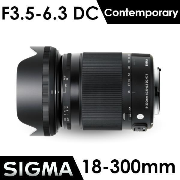 SIGMA 18-300mm-F3.5-6.3-DC-MACRO-OS-HSM 恆伸公司貨- PChome 24h購物